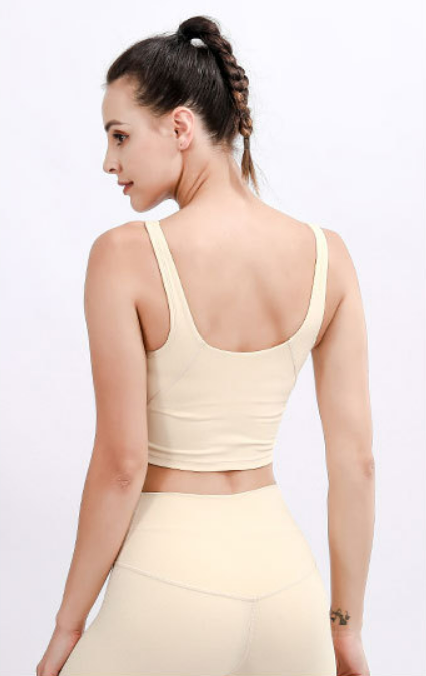 Lined Contouring Sports Bra Tank