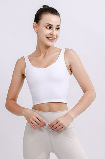 Lined Contouring Sports Bra Tank