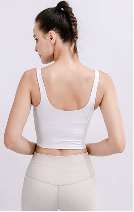 Lined Contouring Sports Bra Tank
