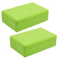 2-PC Yoga Block for Stability Balance and Flexibility Support