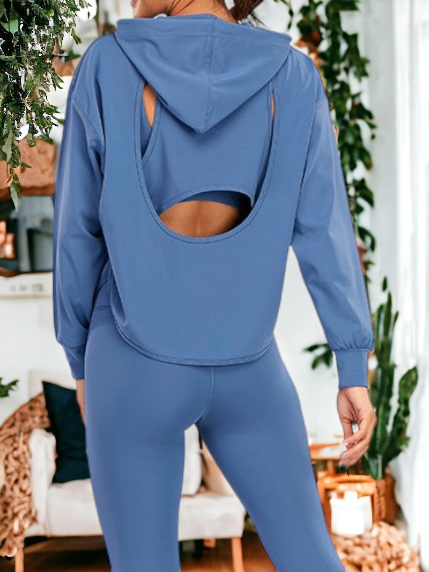 Outdoor Fitness Hooded Sweatshirts For Women