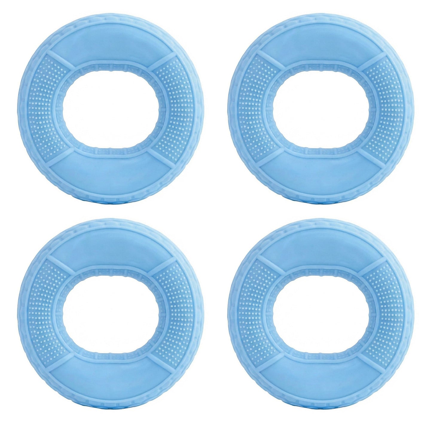 4-PC Hand Grip Strengthener Ring Set with Multiple Resistance Levels