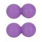 2-PC Peanut Massage Ball for Deep Tissue Back and Foot Muscle Relief