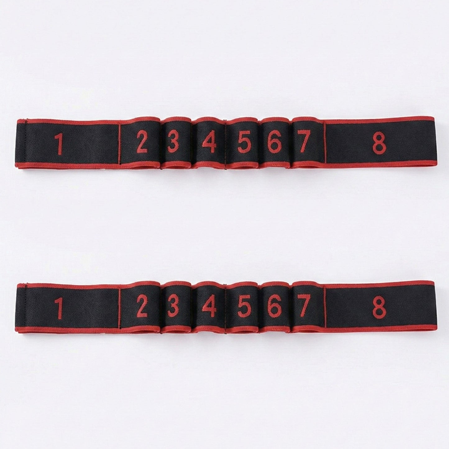 2-PC Fabric Resistance Bands Set 8 Levels Booty Exercise Loop Bands