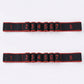 2-PC Fabric Resistance Bands Set 8 Levels Booty Exercise Loop Bands