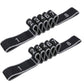 2-PC Fabric Resistance Bands Set 8 Levels Booty Exercise Loop Bands