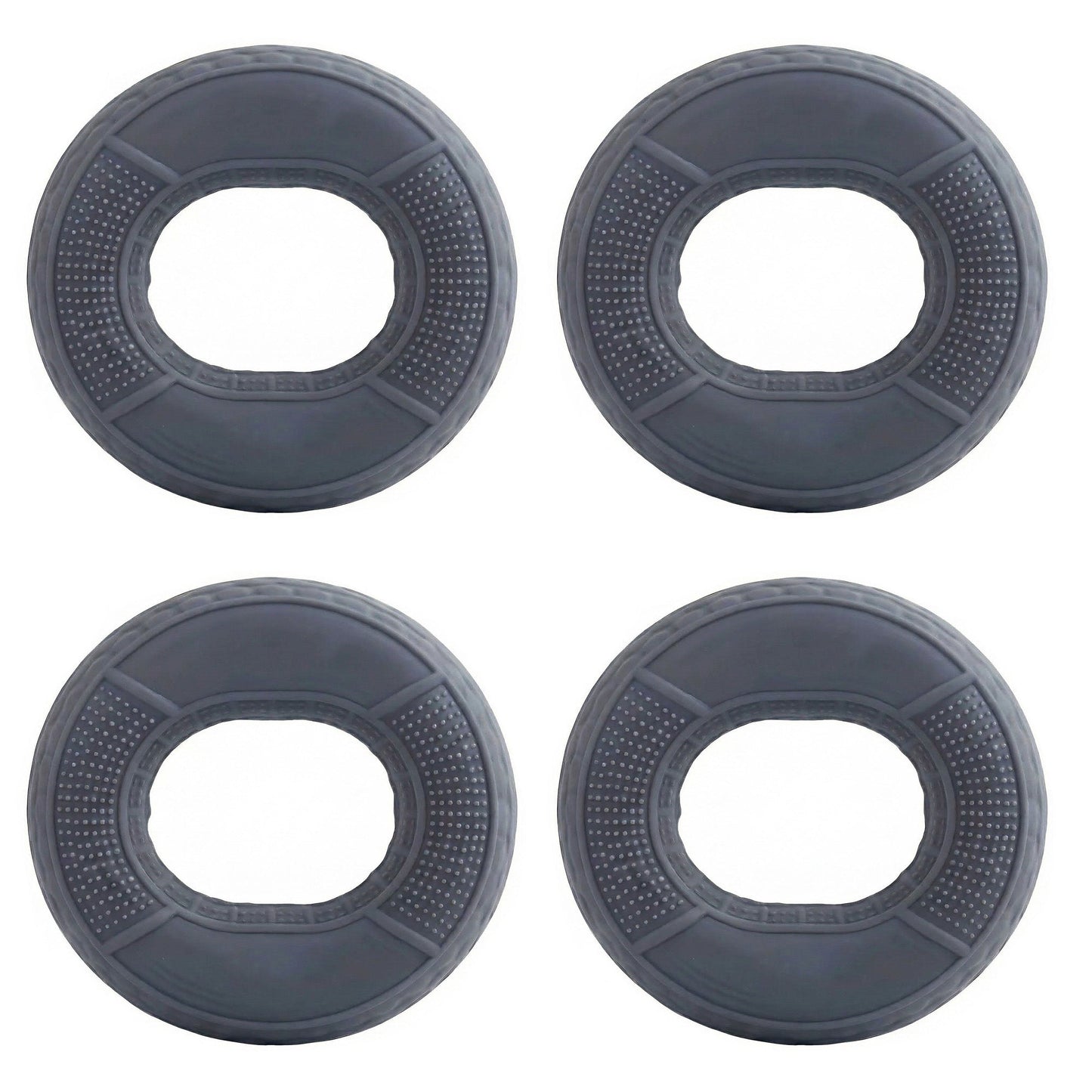 4-PC Hand Grip Strengthener Ring Set with Multiple Resistance Levels