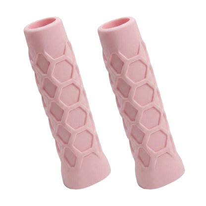 Anti Slip Racket Handle Grip Sleeve 2 Pack Shock Absorbing Non Slip Grip Cover for Tennis Badminton Pickleball 1.7x5.2in