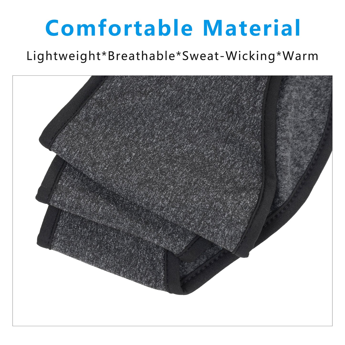 Sports Headband Moisture-Wicking for Running Workouts Exercise Men and Women Winter Ear Warmer