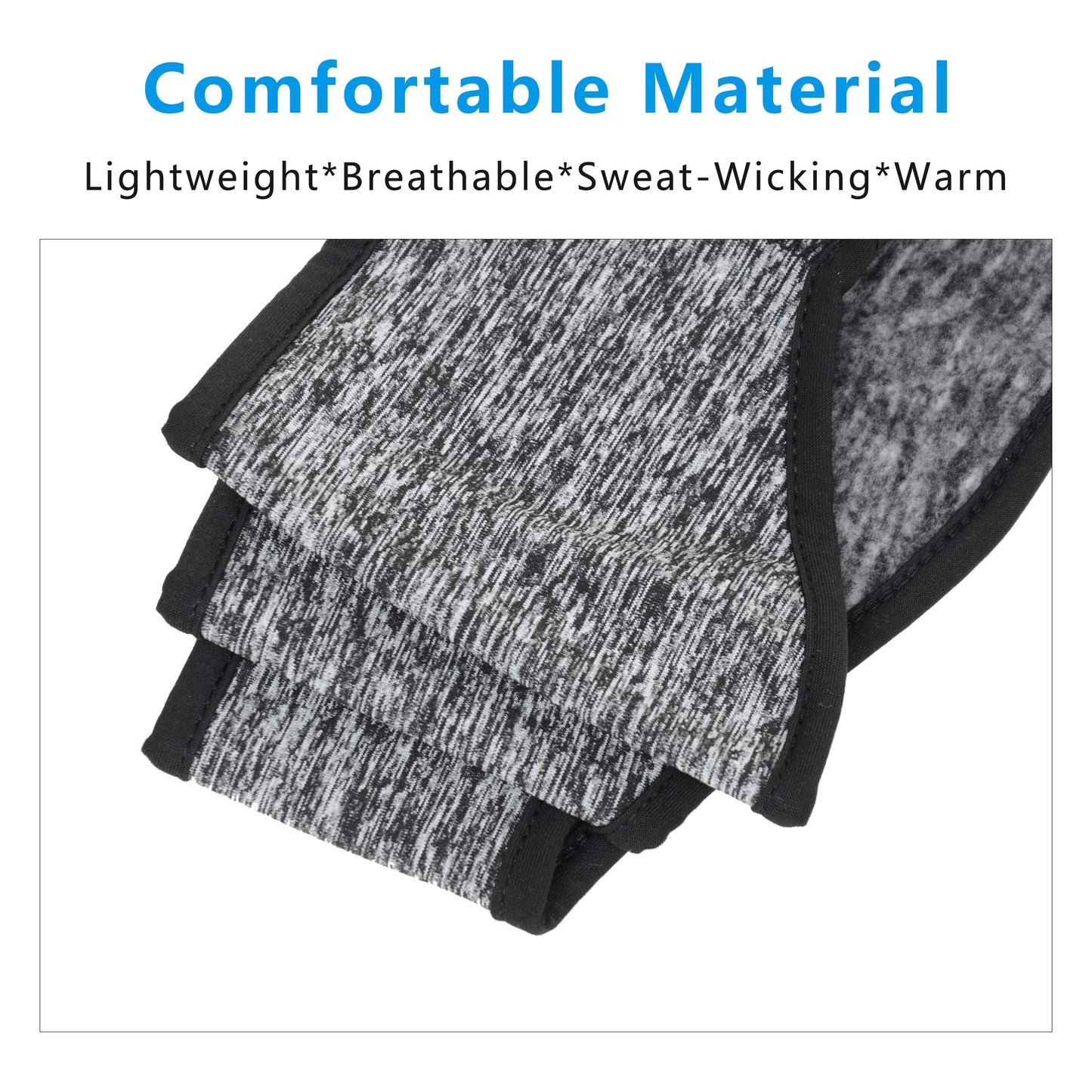 Sports Headband Moisture-Wicking for Running Workouts Exercise Men and Women Winter Ear Warmer