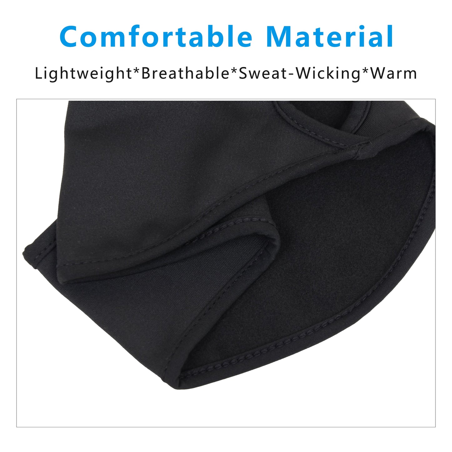 Ponytail Headband Moisture-Wicking for Running Exercise Workouts Winter Ear Warmer