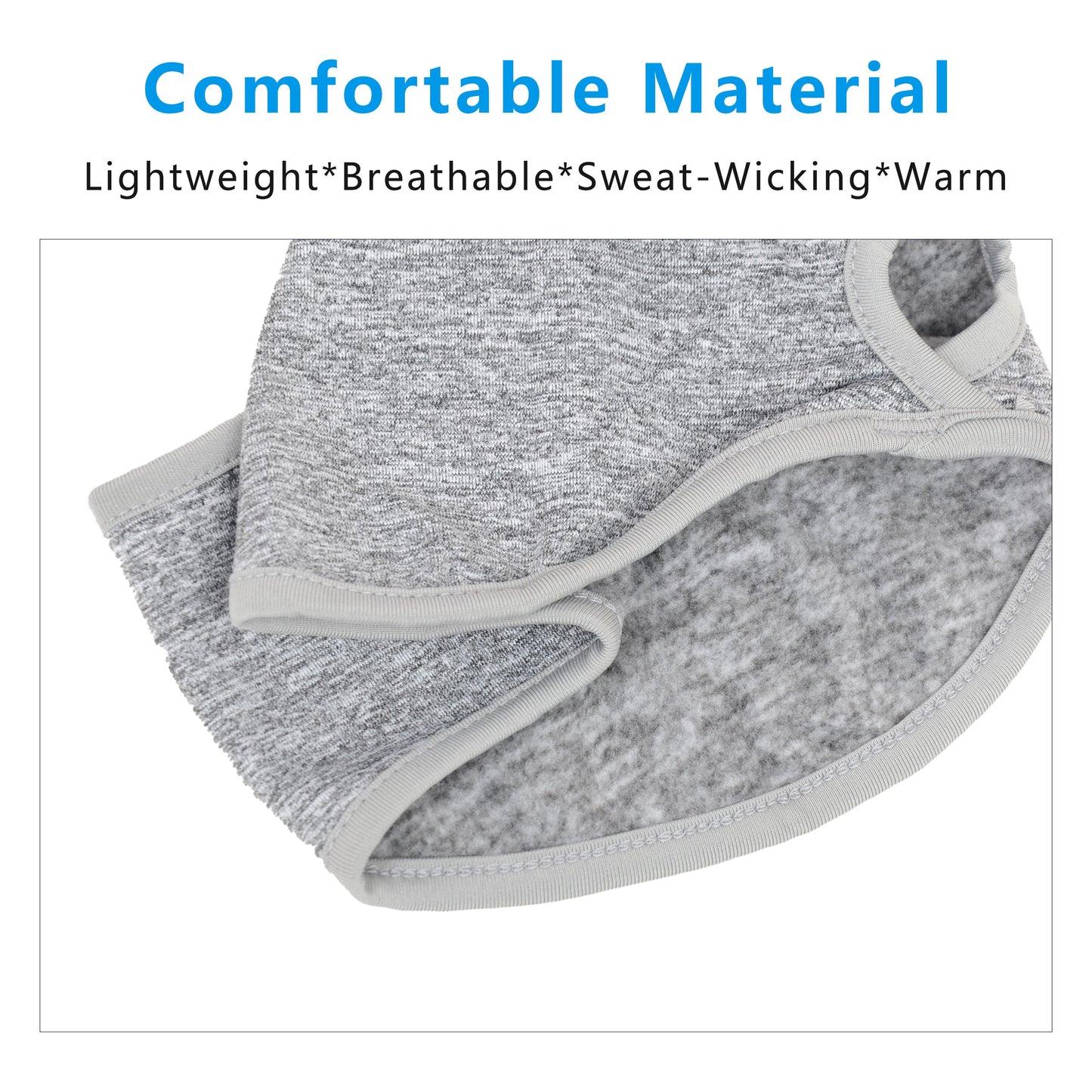Ponytail Headband Moisture-Wicking for Running Exercise Workouts Winter Ear Warmer