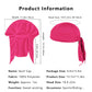 Sweat-Wicking Quick-Dry Skull Cap Cycling Hat Pirate Hat Bandana Head Wrap for Men and Women Sports