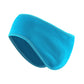 Ponytail Fleece Headband Winter Ear Warmer Moisture-Wicking Windproof for Running Outdoor Sports