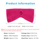 Ponytail Fleece Headband Winter Ear Warmer Moisture-Wicking Windproof for Running Outdoor Sports