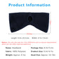 Ponytail Fleece Headband Winter Ear Warmer Moisture-Wicking Windproof for Running Outdoor Sports