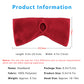 Ponytail Fleece Headband Winter Ear Warmer Moisture-Wicking Windproof for Running Outdoor Sports