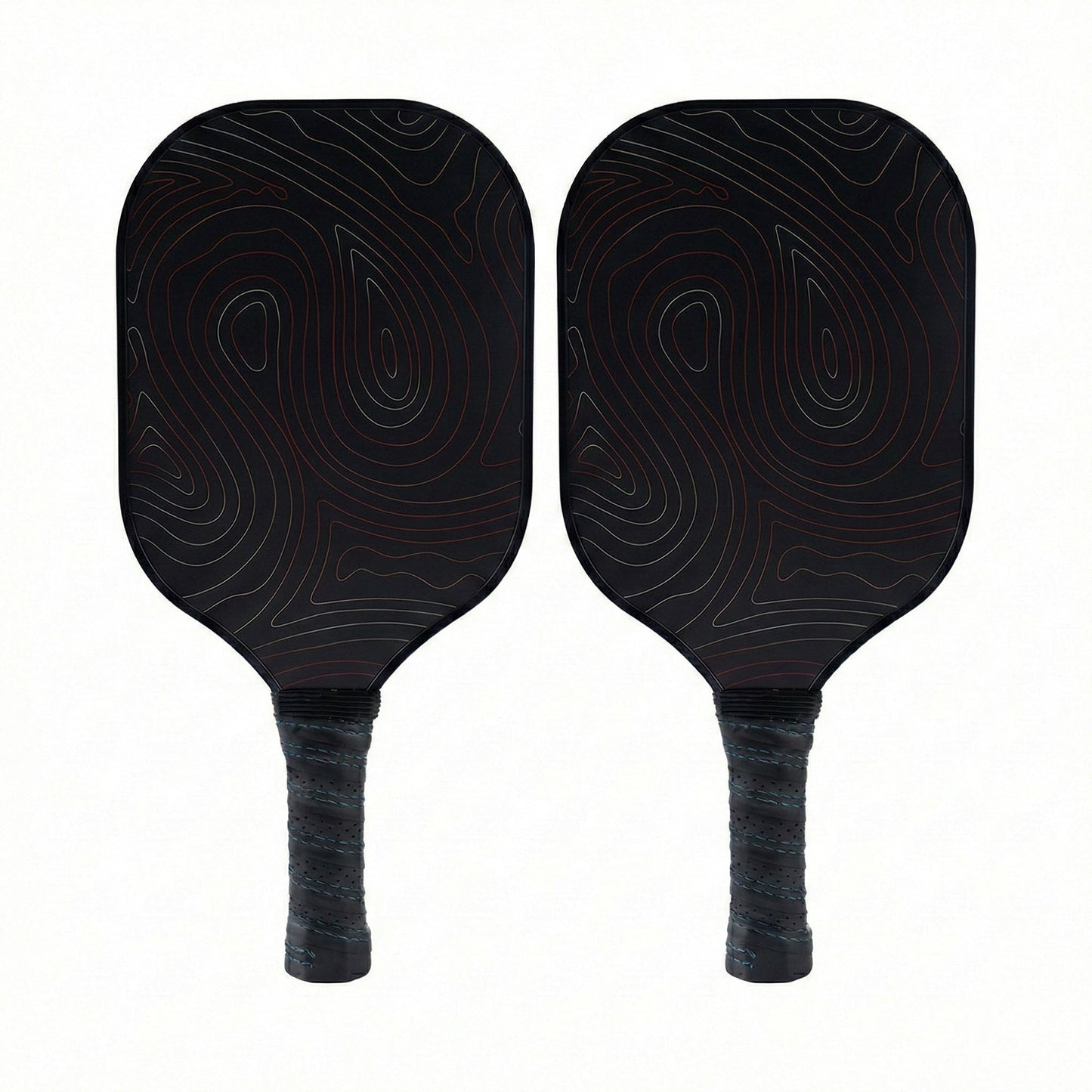 Pickleball Paddle Set with 2 Rackets 4 Balls and Carry Bag