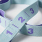 2-PC Fabric Resistance Bands Set 8 Levels Booty Exercise Loop Bands