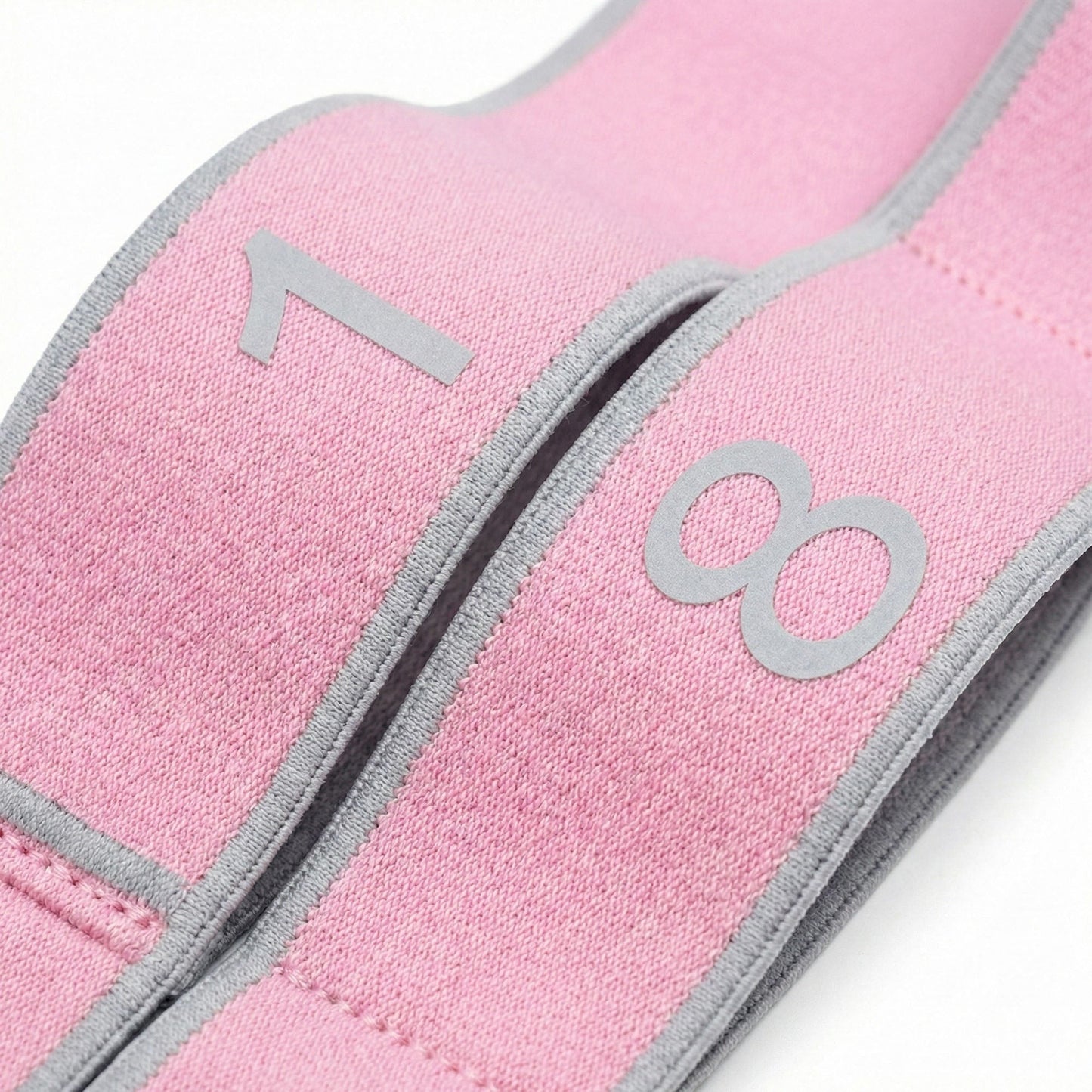 2-PC Fabric Resistance Bands Set 8 Levels Booty Exercise Loop Bands