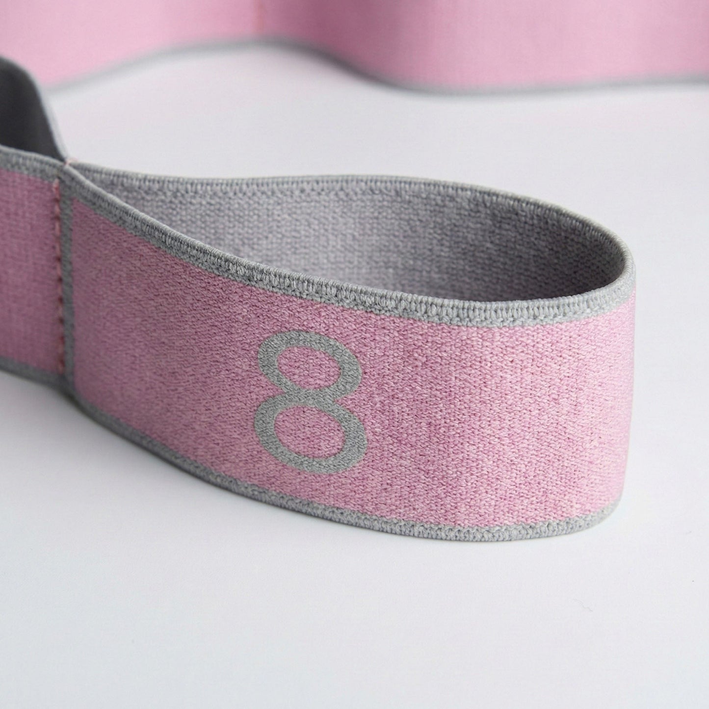 2-PC Fabric Resistance Bands Set 8 Levels Booty Exercise Loop Bands