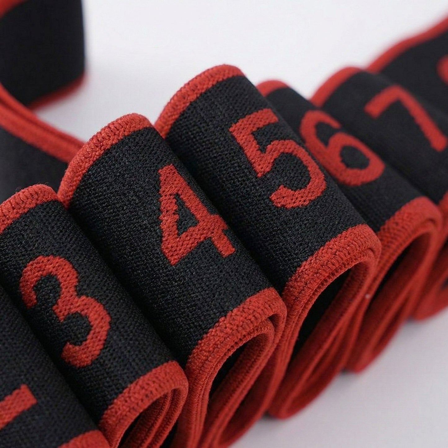 2-PC Fabric Resistance Bands Set 8 Levels Booty Exercise Loop Bands