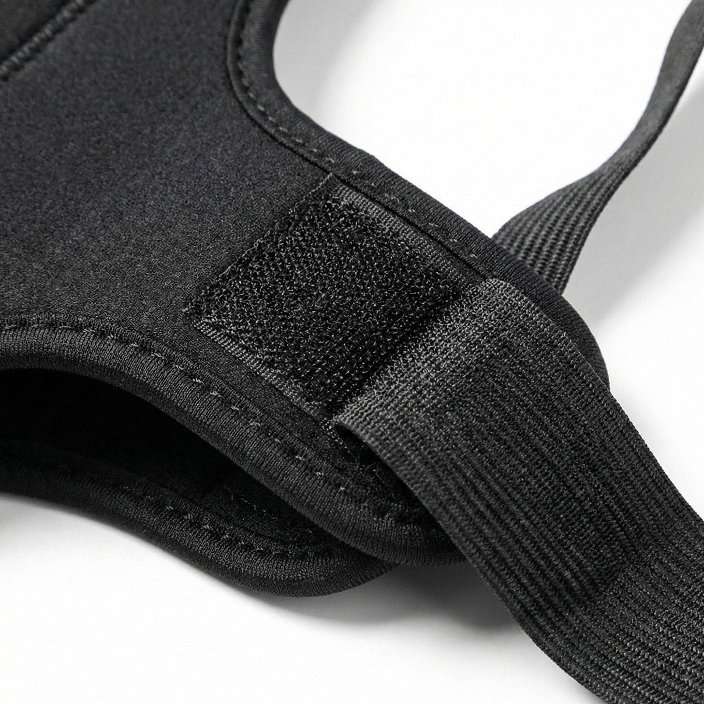 2-PC Stretch Strap with Foot Support Adjustable Yoga Flexibility Band