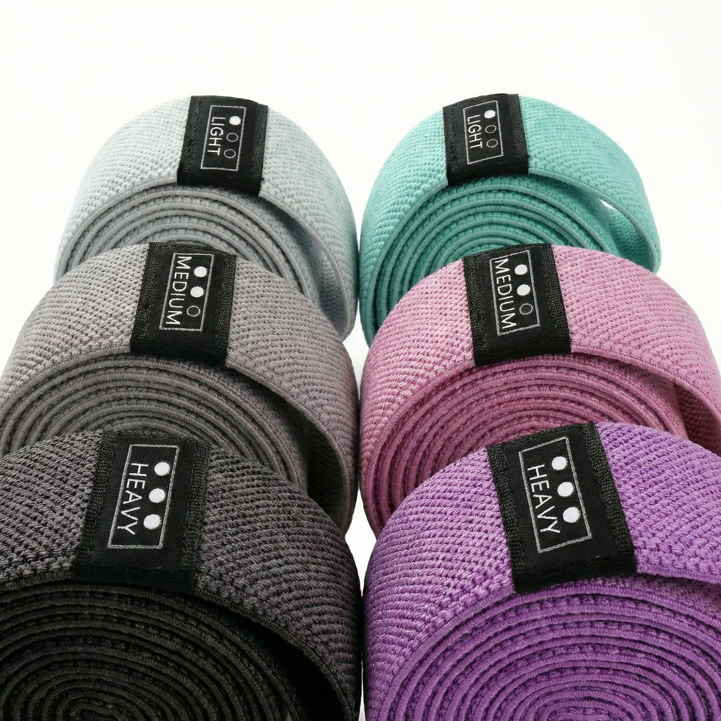 Long Resistance Band Fabric Strength Training Exercise Strap