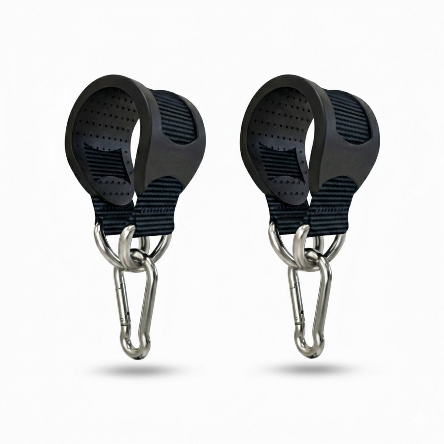 Weight Lifting Hooks with Wrist Straps for Grip Support