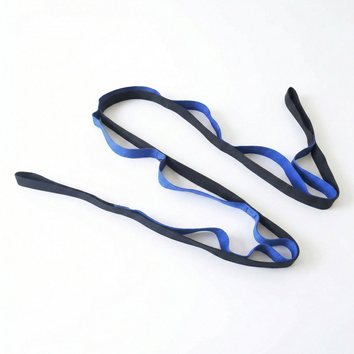 2-PC Multi-Loop Stretch Strap Adjustable Yoga Flexibility Band