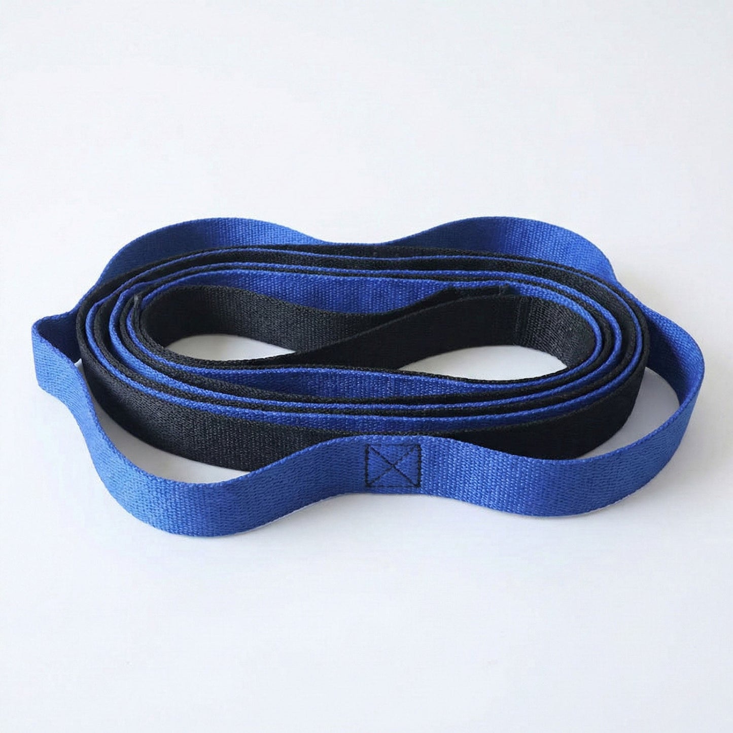 2-PC Multi-Loop Stretch Strap Adjustable Yoga Flexibility Band