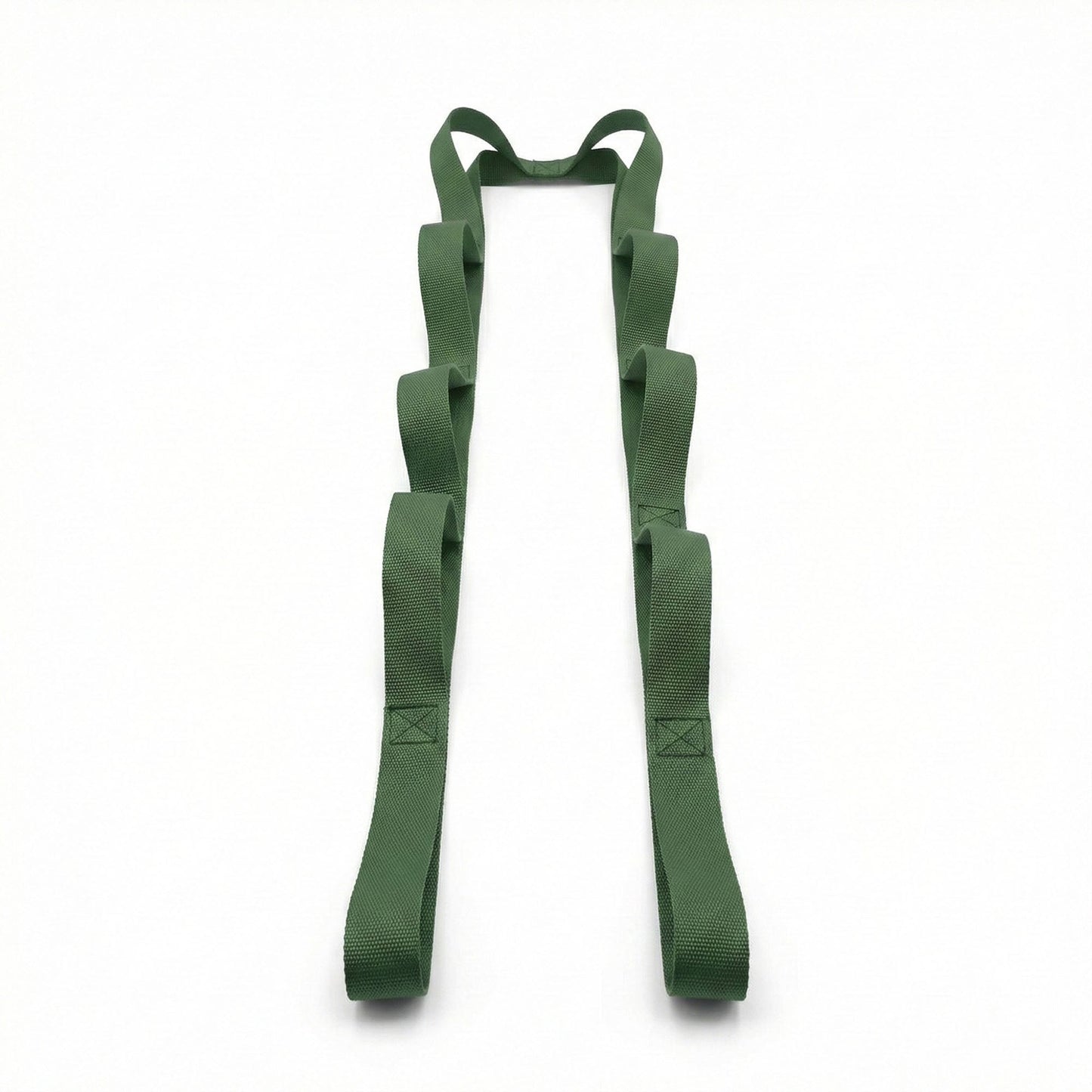 2-PC Multi-Loop Stretch Strap Adjustable Yoga Flexibility Band