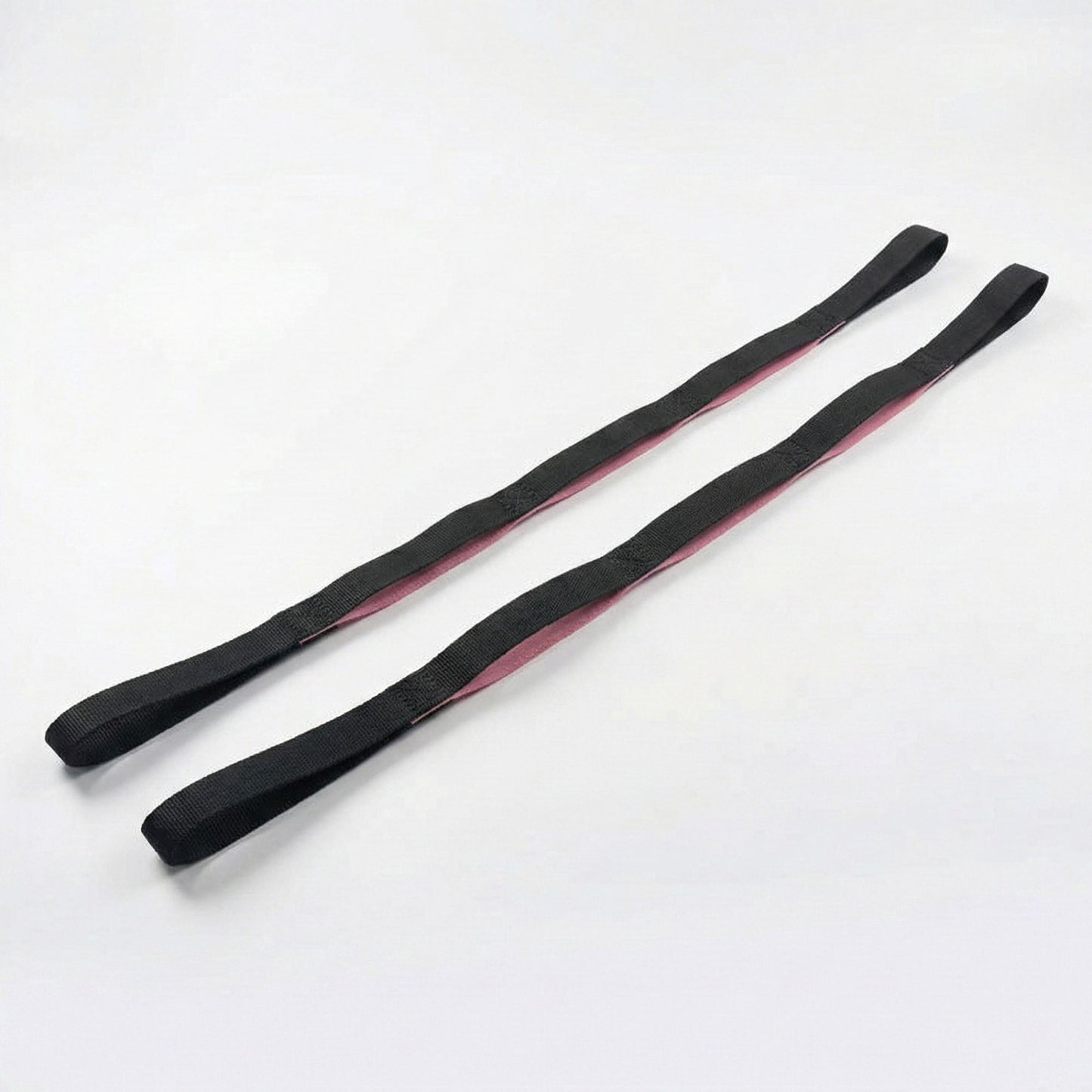 2-PC Multi-Loop Stretch Strap Adjustable Yoga Flexibility Band