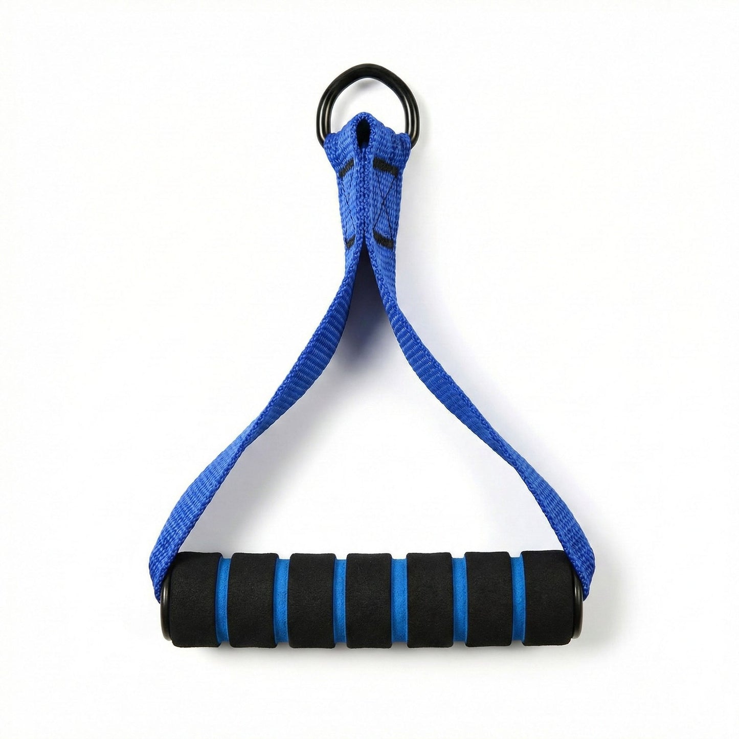 Resistance Band Handle Grip with Metal D Ring Attachment