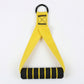 Resistance Band Handle Grip with Metal D Ring Attachment