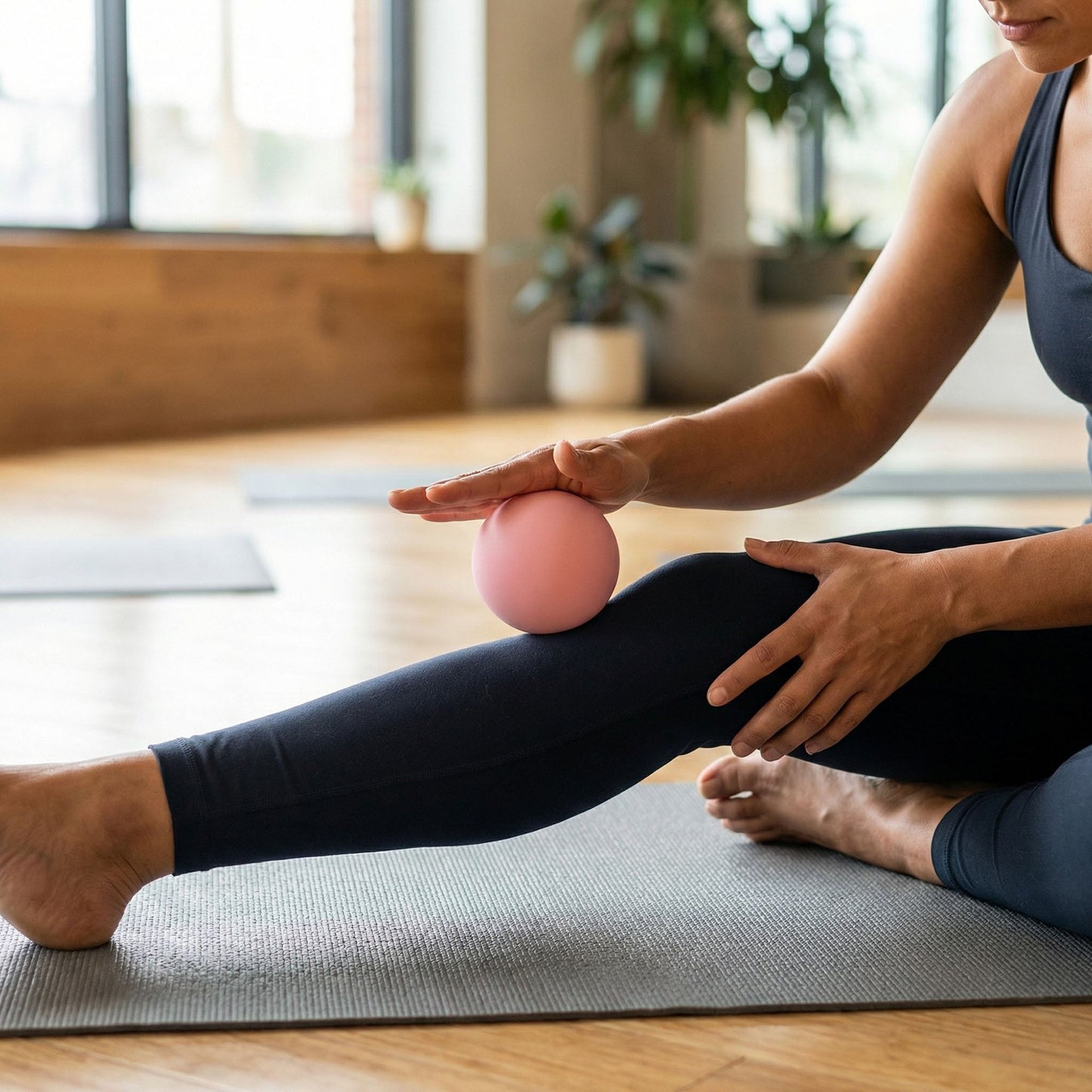 2-PC Massage Ball for Deep Tissue Muscle Relief and Trigger Point Therapy