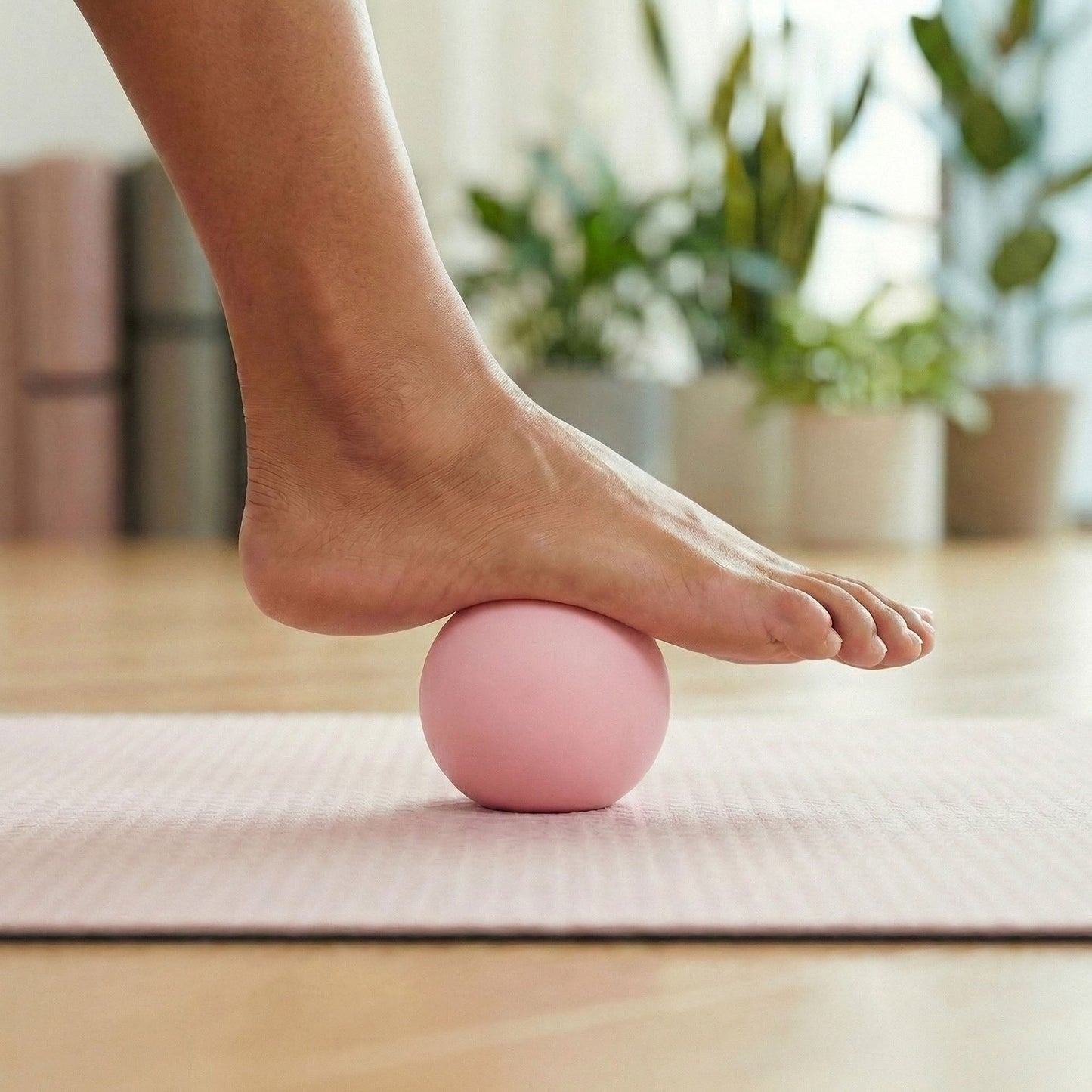 2-PC Massage Ball for Deep Tissue Muscle Relief and Trigger Point Therapy