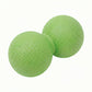 2-PC Peanut Massage Ball for Deep Tissue Back and Foot Muscle Relief