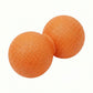 2-PC Peanut Massage Ball for Deep Tissue Back and Foot Muscle Relief
