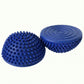 2-PC Half Balance Ball Trainer with Textured Grip Surface for Stability Core Strength