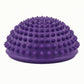 2-PC Half Balance Ball Trainer with Textured Grip Surface for Stability Core Strength