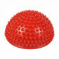 2-PC Half Balance Ball Trainer with Textured Grip Surface for Stability Core Strength
