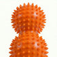 4-PC Textured Peanut Massage Ball for Deep Tissue Spine and Muscle Relief