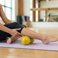 4-PC Textured Peanut Massage Ball for Deep Tissue Spine and Muscle Relief