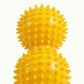 4-PC Textured Peanut Massage Ball for Deep Tissue Spine and Muscle Relief