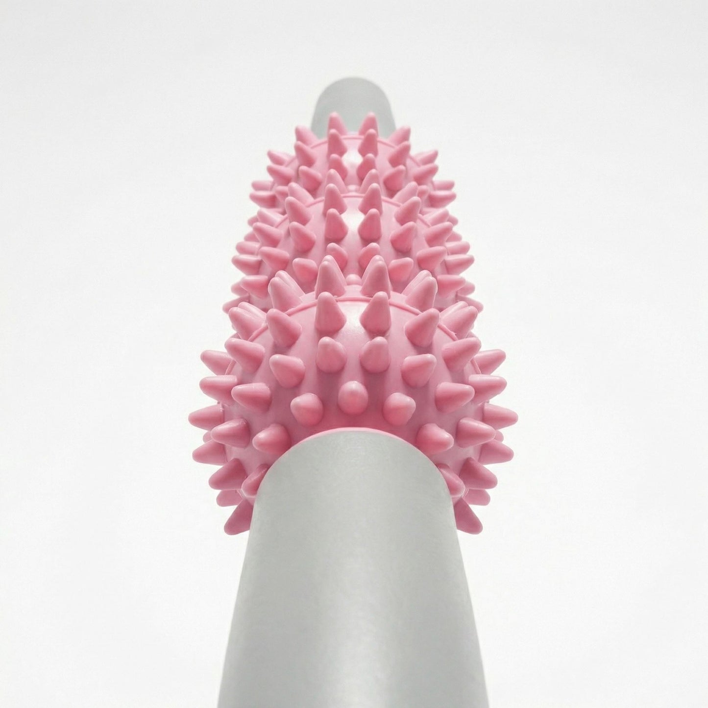 2-PC Handheld Massage Roller with Textured Therapy Balls for Deep Tissue Relief