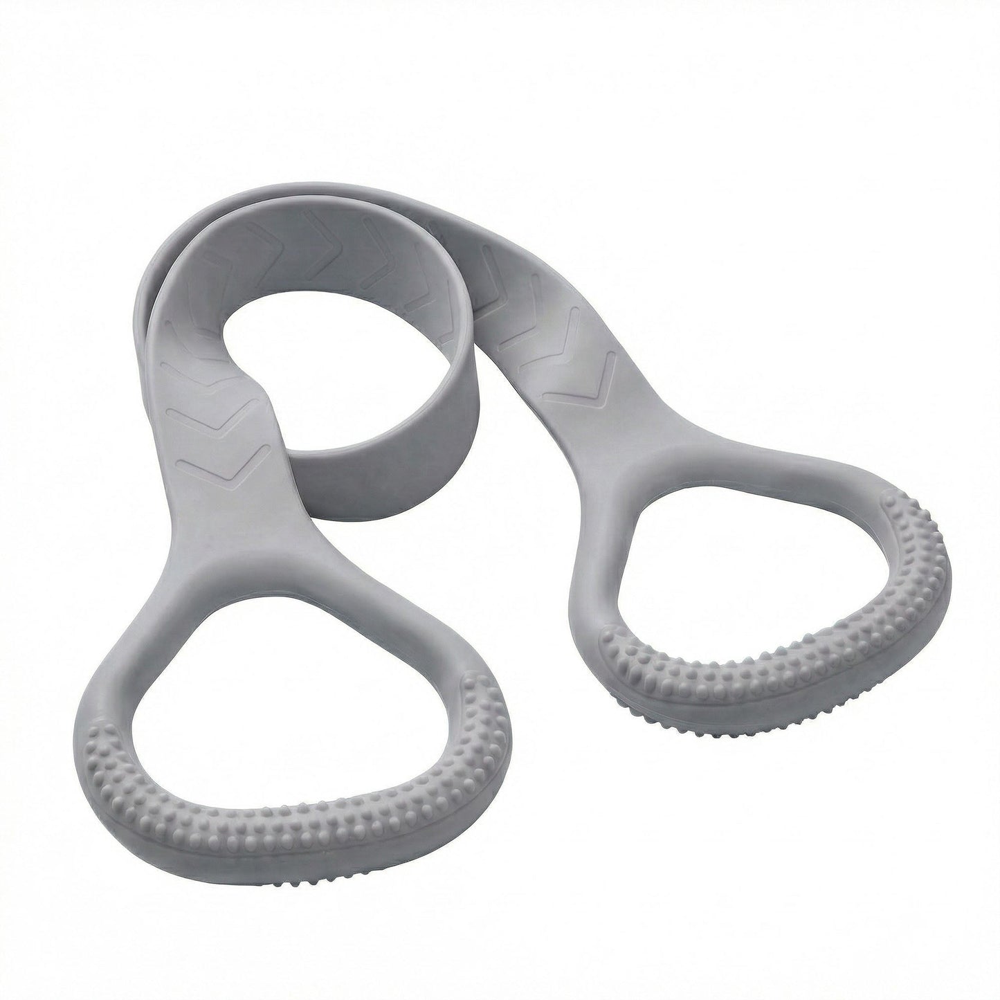 2-PC Resistance Stretch Band with Ergonomic Handles for Upper Body Strength Training