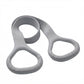 2-PC Resistance Stretch Band with Ergonomic Handles for Upper Body Strength Training