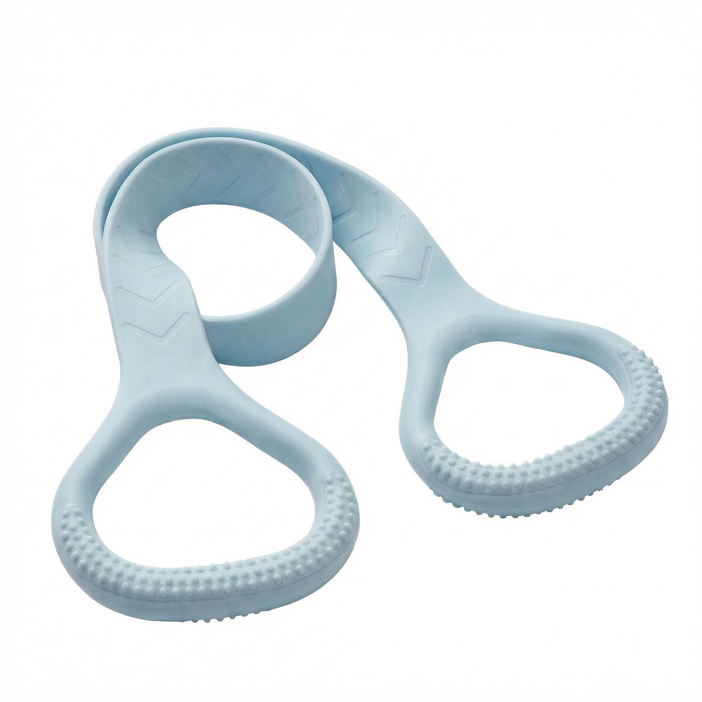 2-PC Resistance Stretch Band with Ergonomic Handles for Upper Body Strength Training