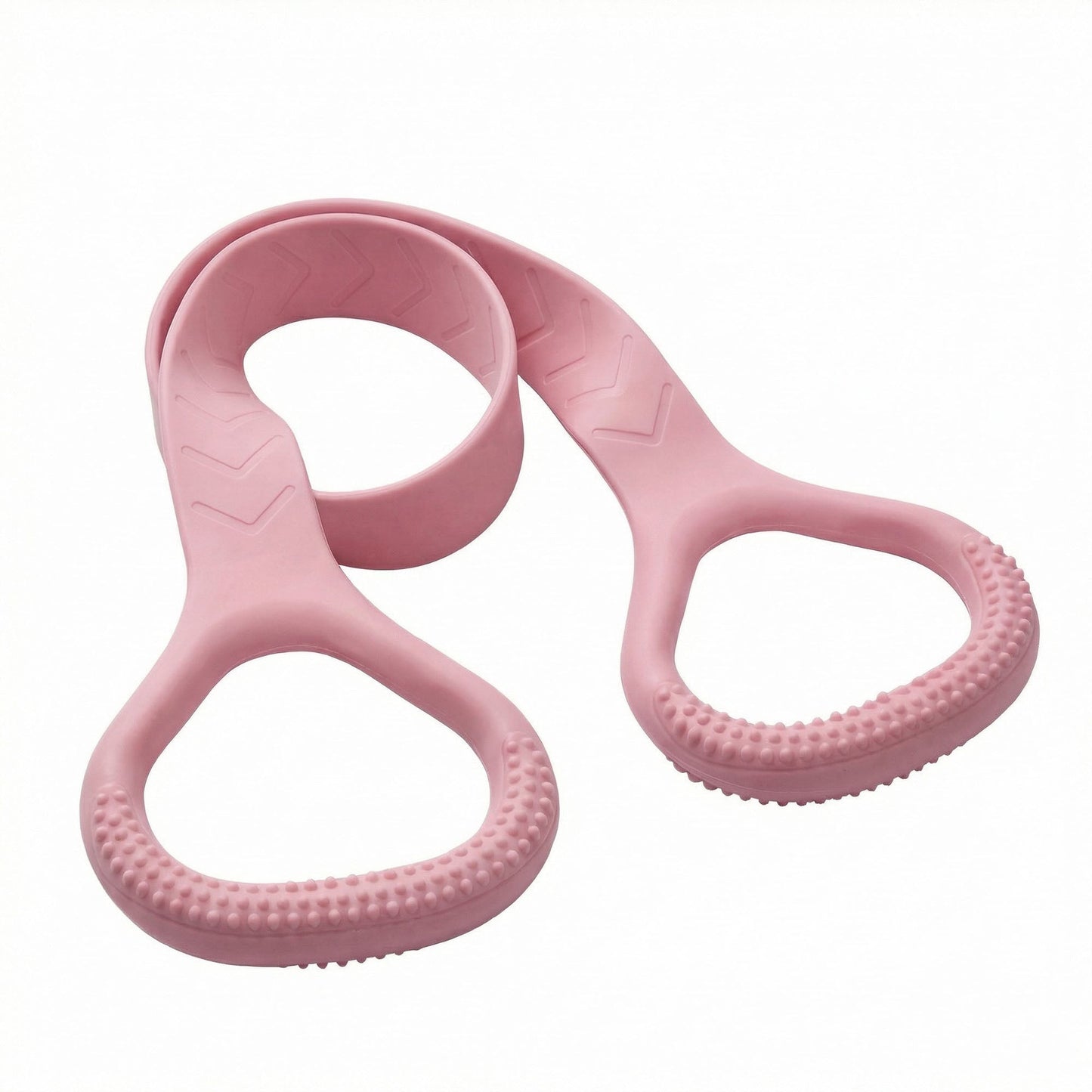2-PC Resistance Stretch Band with Ergonomic Handles for Upper Body Strength Training